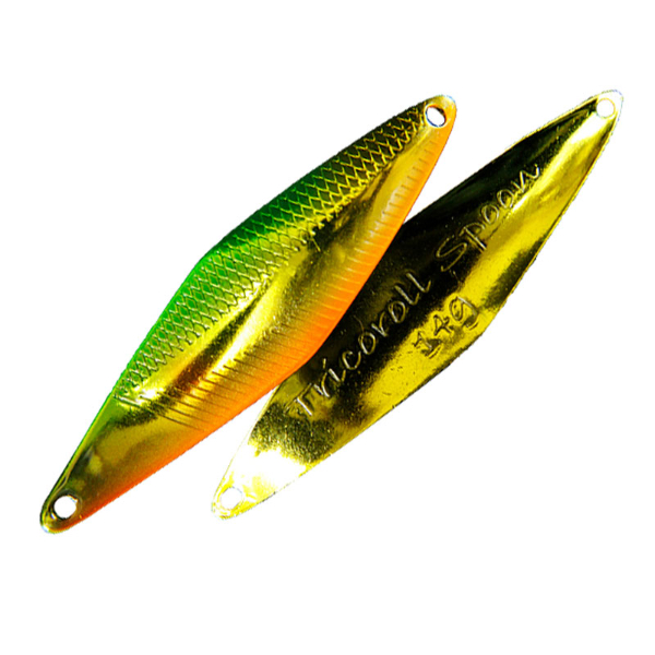 トリコロールスプーン 10g(グリーンゴールドアユ)